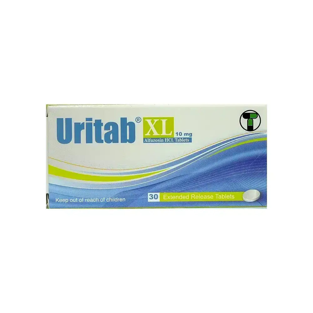 Uritab XL 10 mg 30 Extended Release Tabs