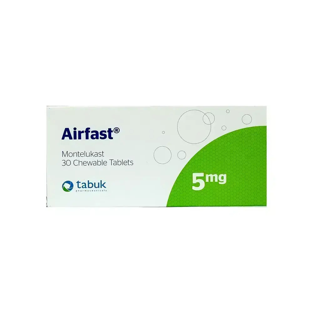 Airfast 5 mg 30 Chewable Tabs