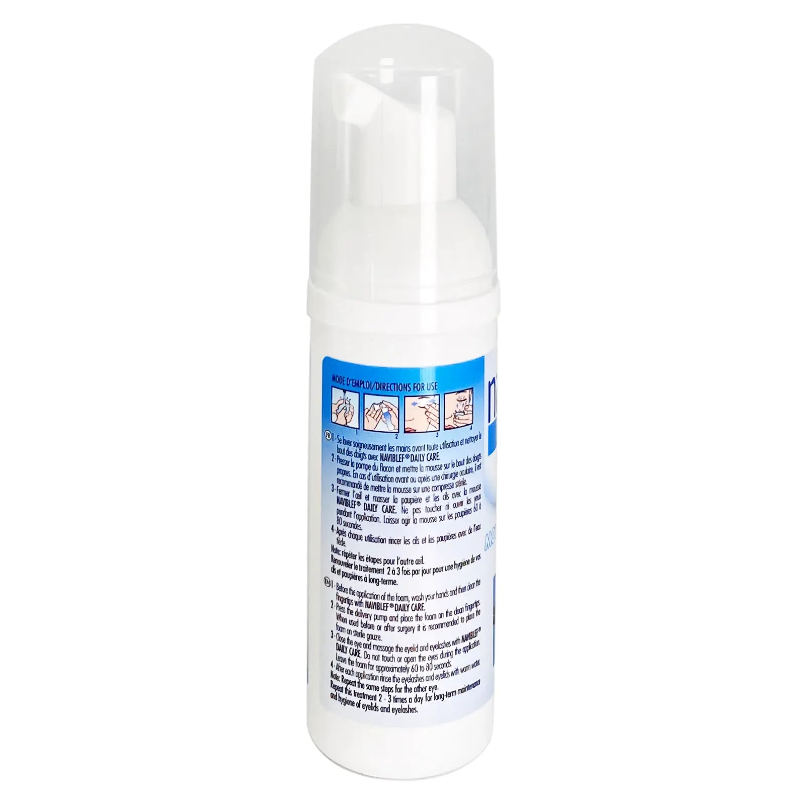 Navi Blef Eyelid Foam 50ml 120 for eyelid cleansing