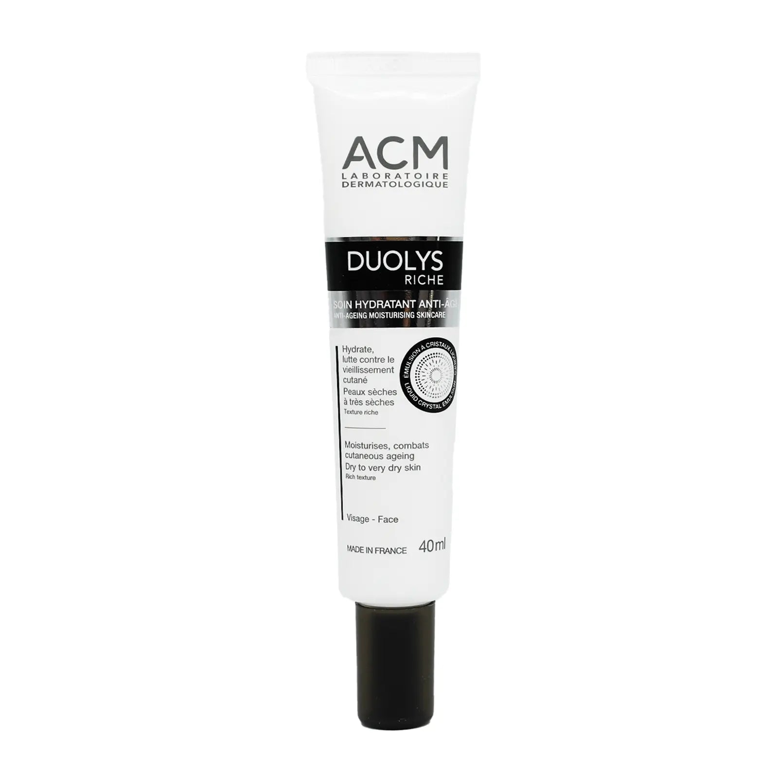 ACM Duolys Riche Anti-Ageing Moisturizing Cream 40 ml to prevent dehydration