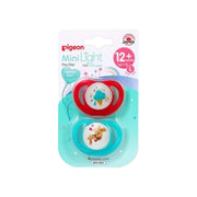 Pigeon Mini Light Pacifier 12+ Months (L) 2 Pcs