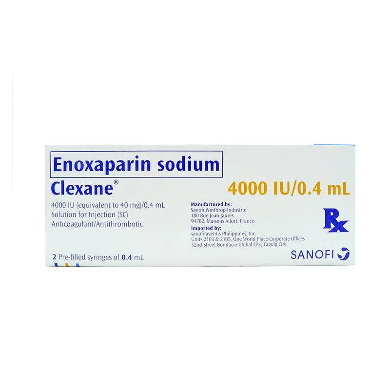 Clexane 4000 I.U. Injection 2's