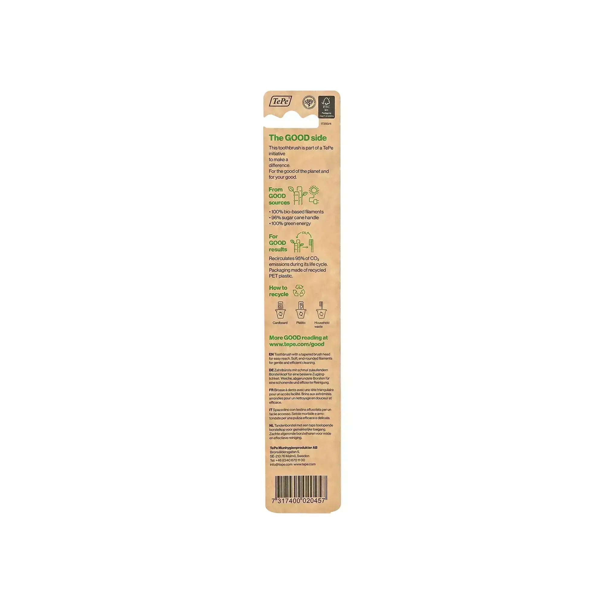 Tepe Good Regular Soft Toothbrush 1 Pc 17293/4