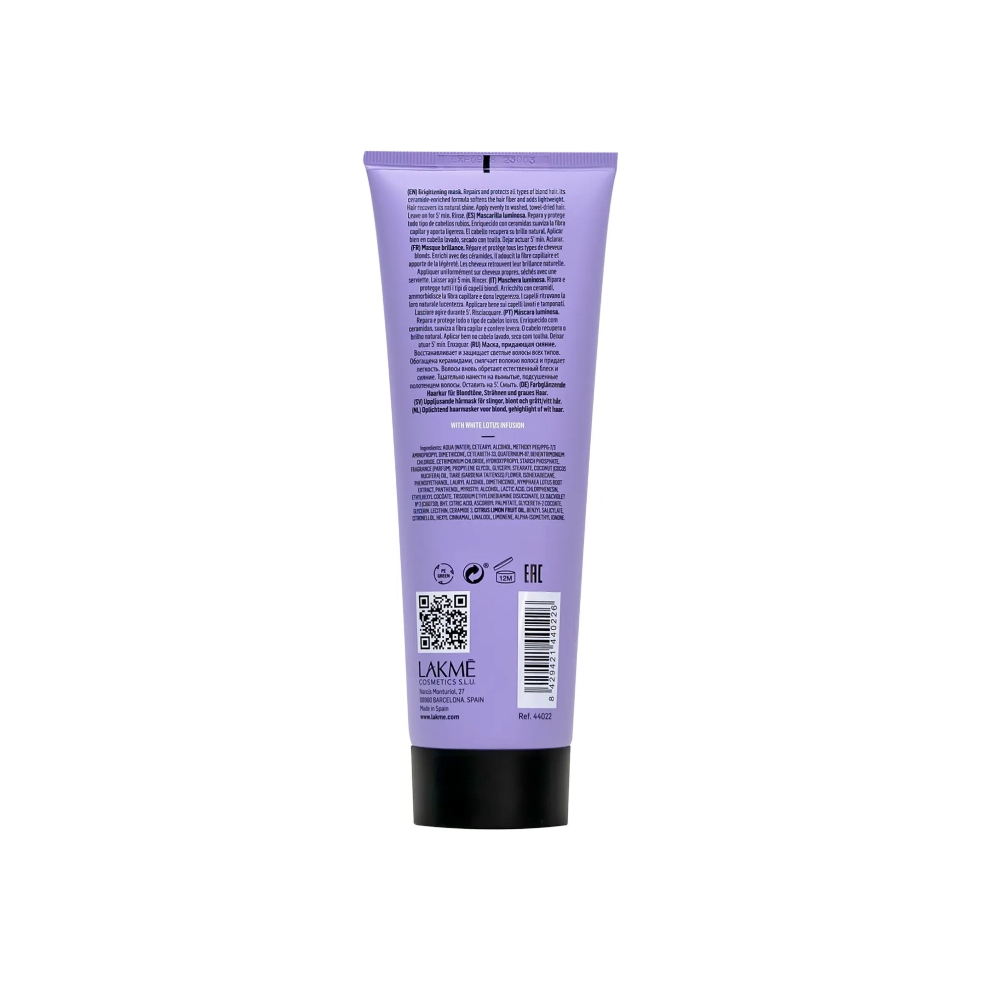 Lakme Teknia White Silver Mask 250 ml