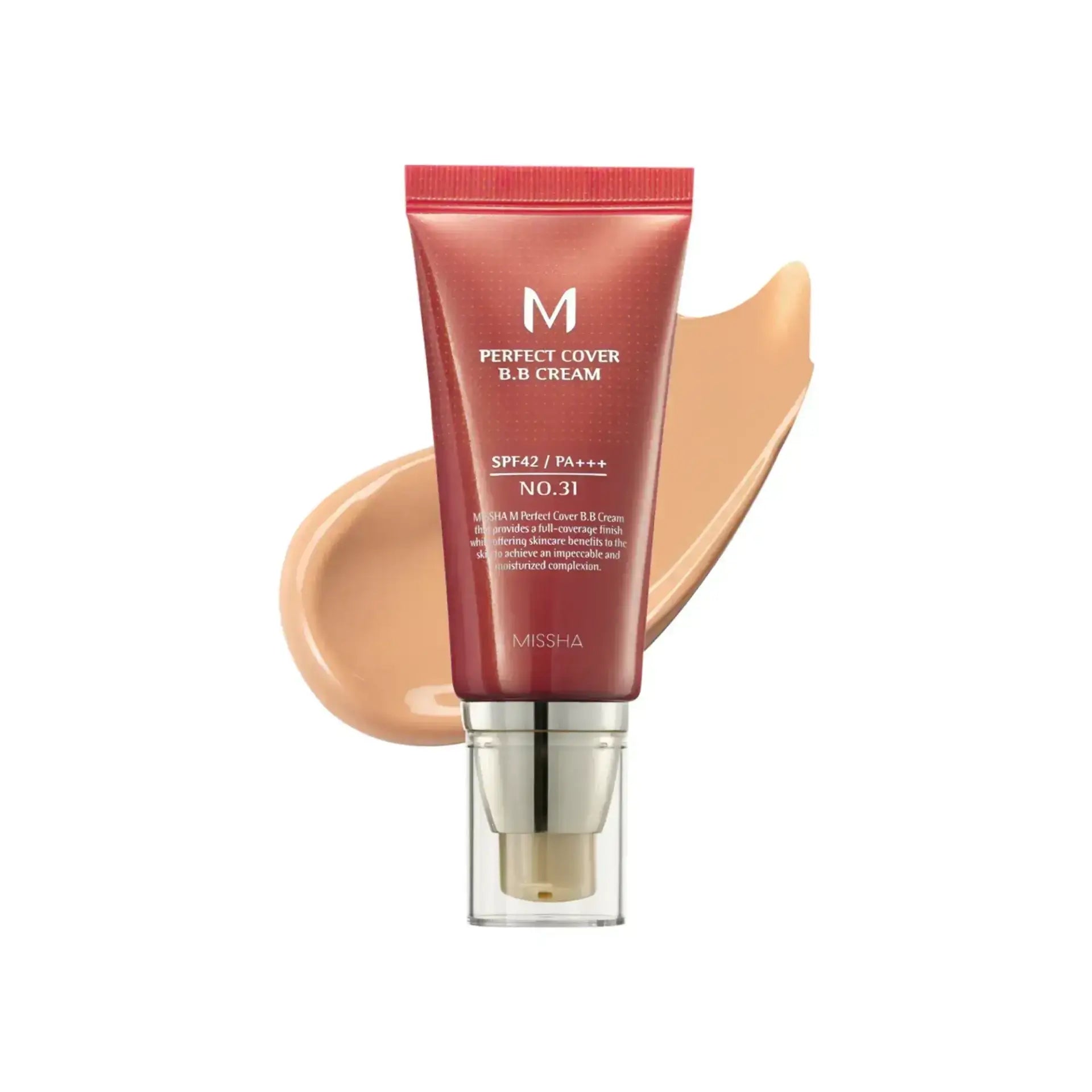 MISSHA M Perfect Cover BB Cream SPF 42 - No.31 Golden Beige - 50ml