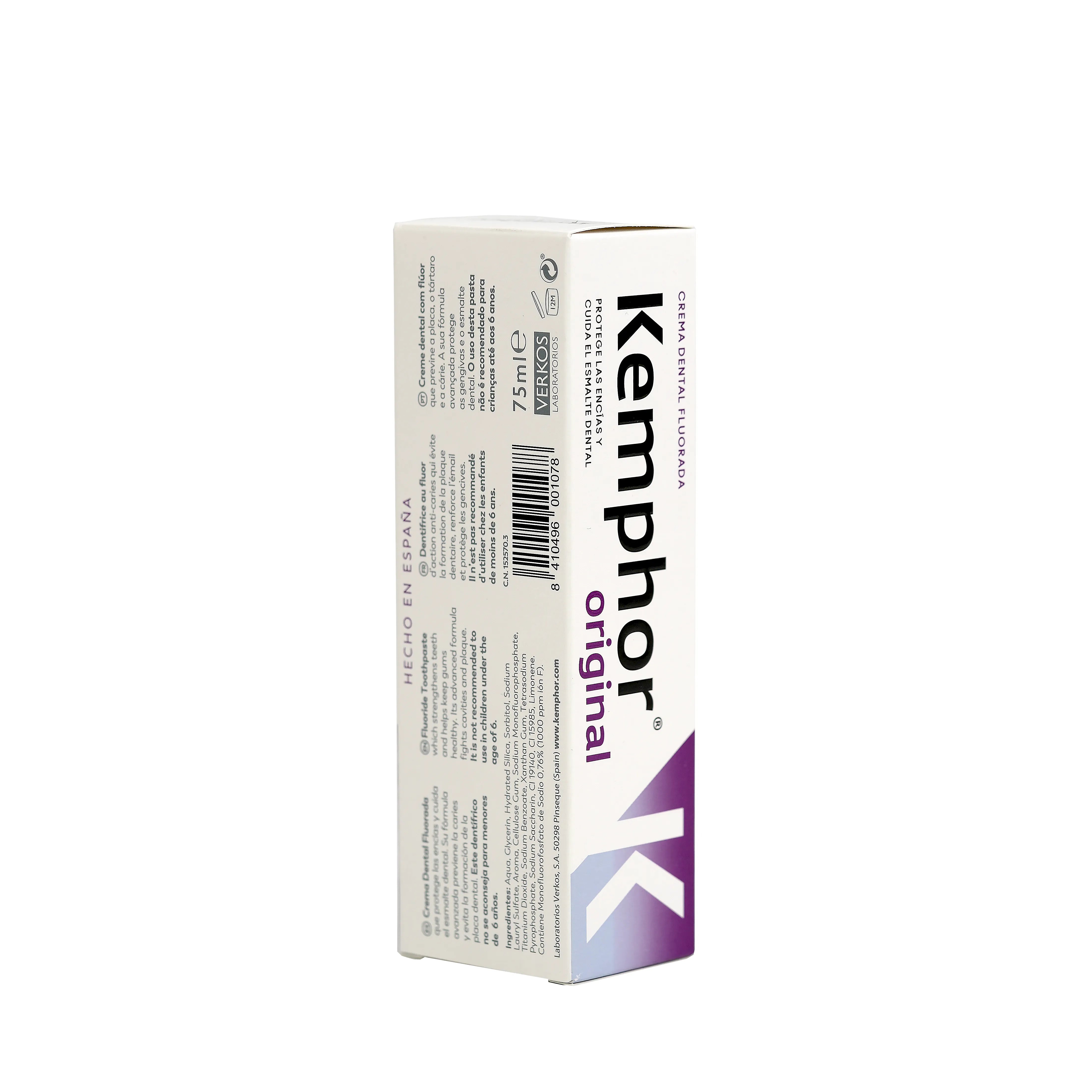 Kemphor Original Toothpaste 75ml