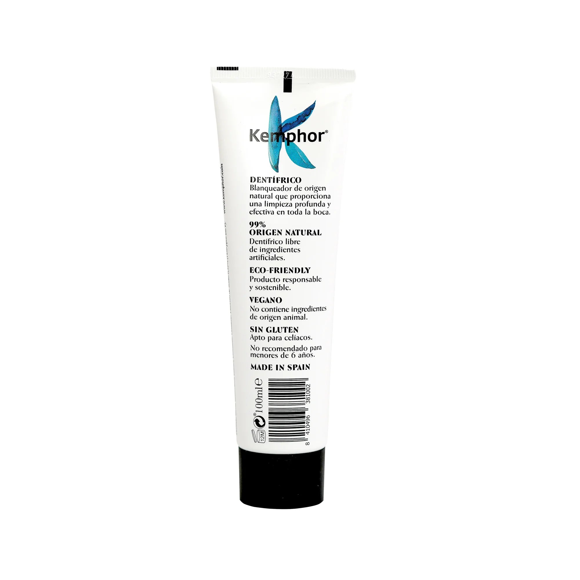 Kemphor Natural White Toothpaste 100ml