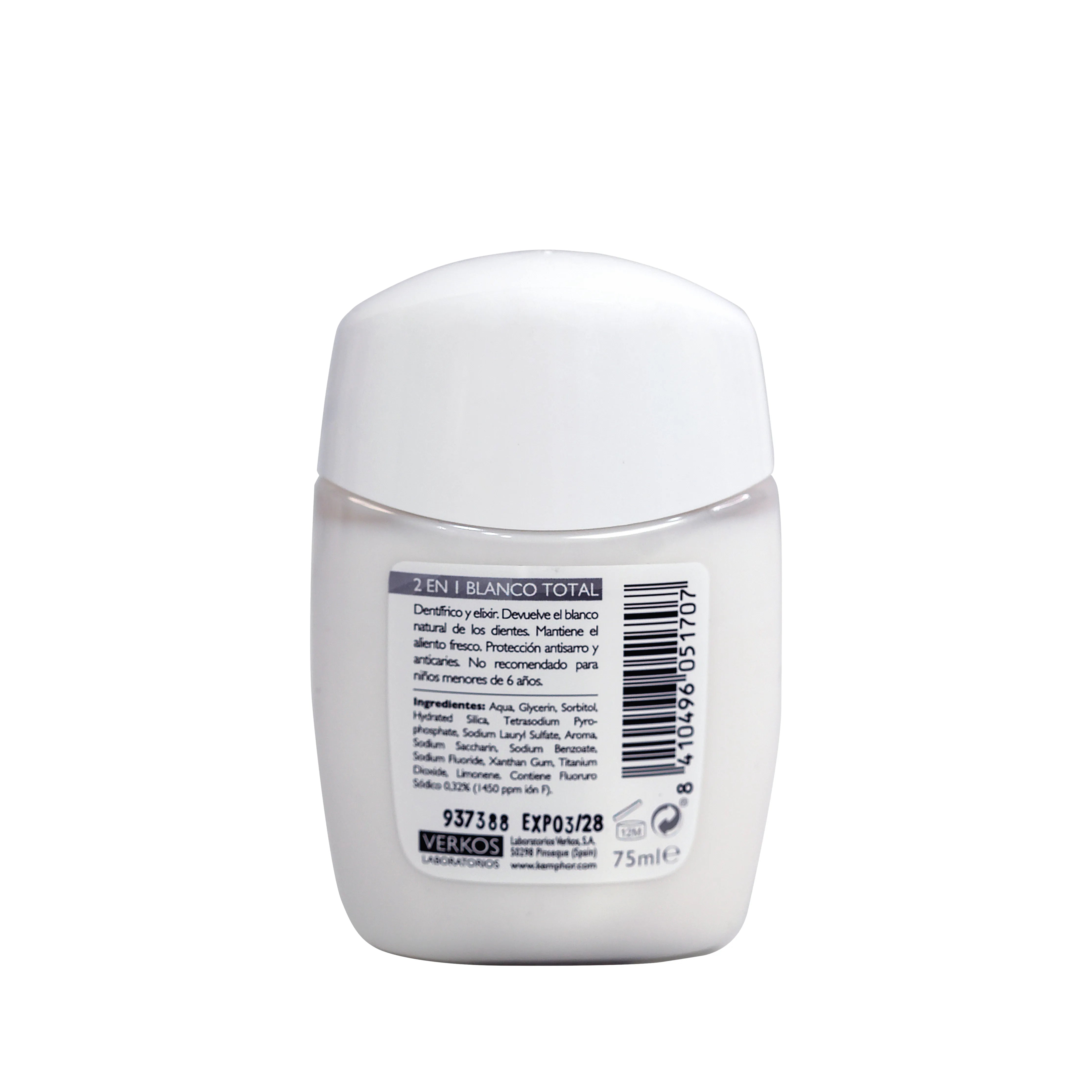 Kemphor White 2 in 1 Whitening Gel 75ml