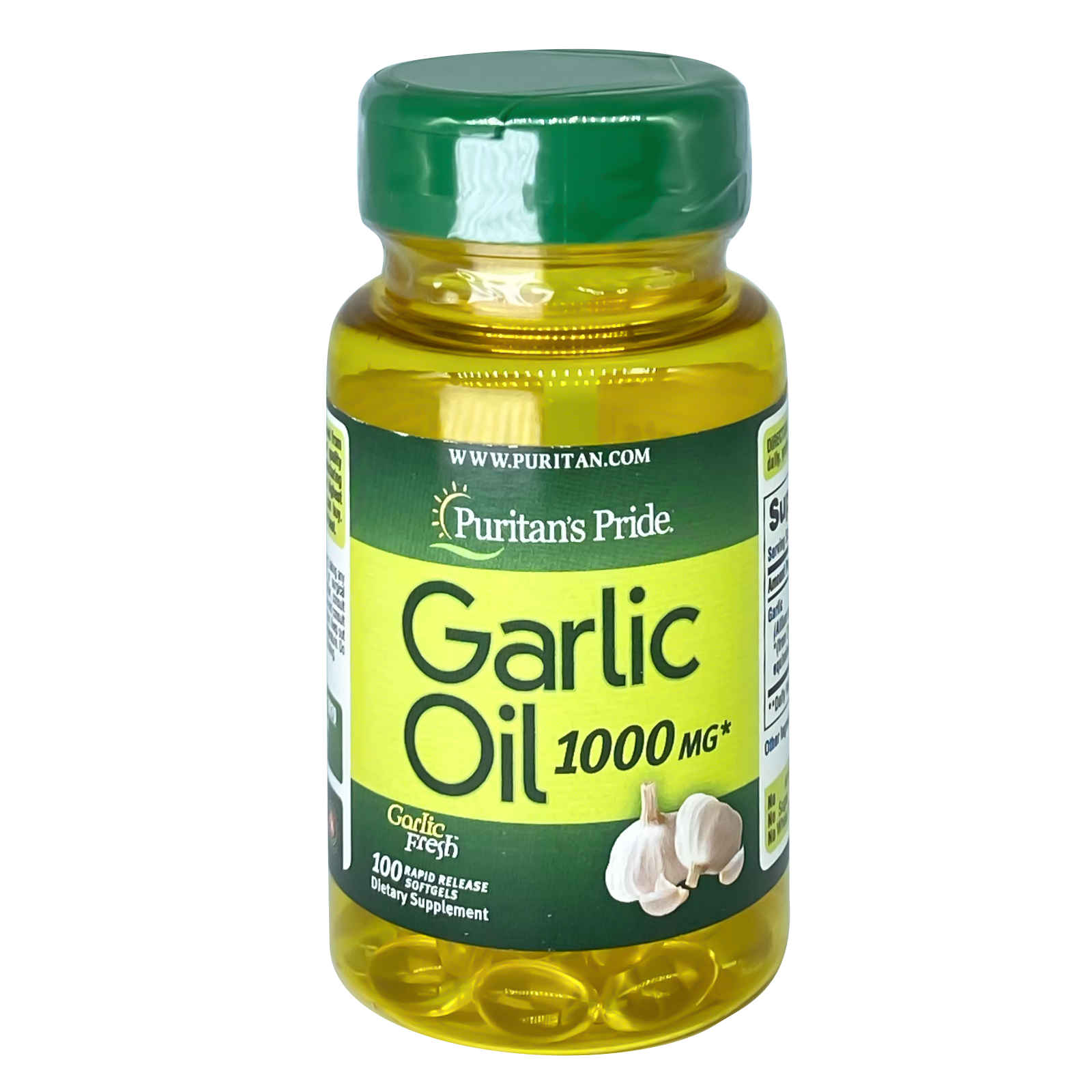 P.Pride Garlic Oil 1000 Mg Caps 100's