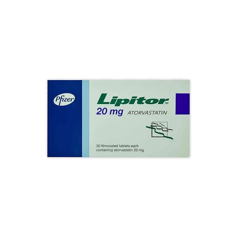 Lipitor 20Mg Tablets 30's