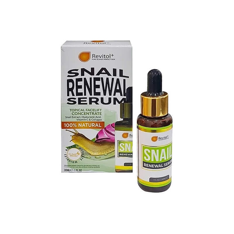 Revitol Snail Renewal Serum 30 mL for moisturizing and lifting