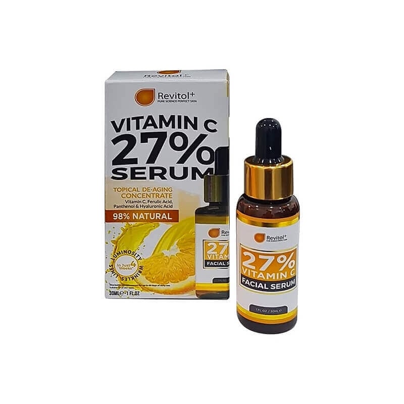 Revitol Vitamin C 27% Facial Serum 30 mL for youthful looking skin