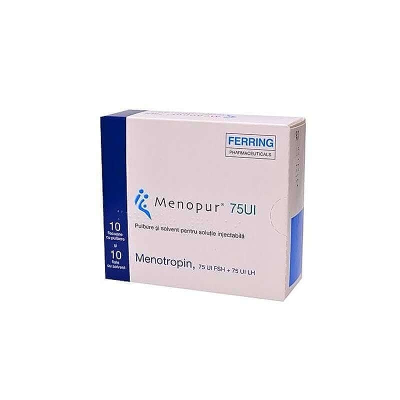 Menopur Powder & Solution 75 IU 10'S