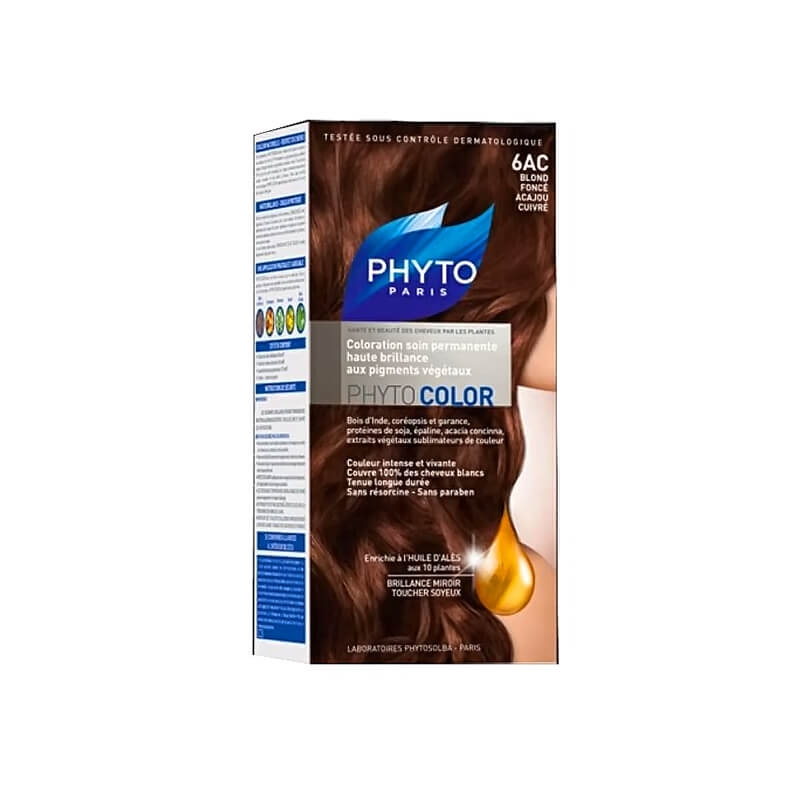 Phyto Color 6 AC Dark Blonde Copper Mahogany 939