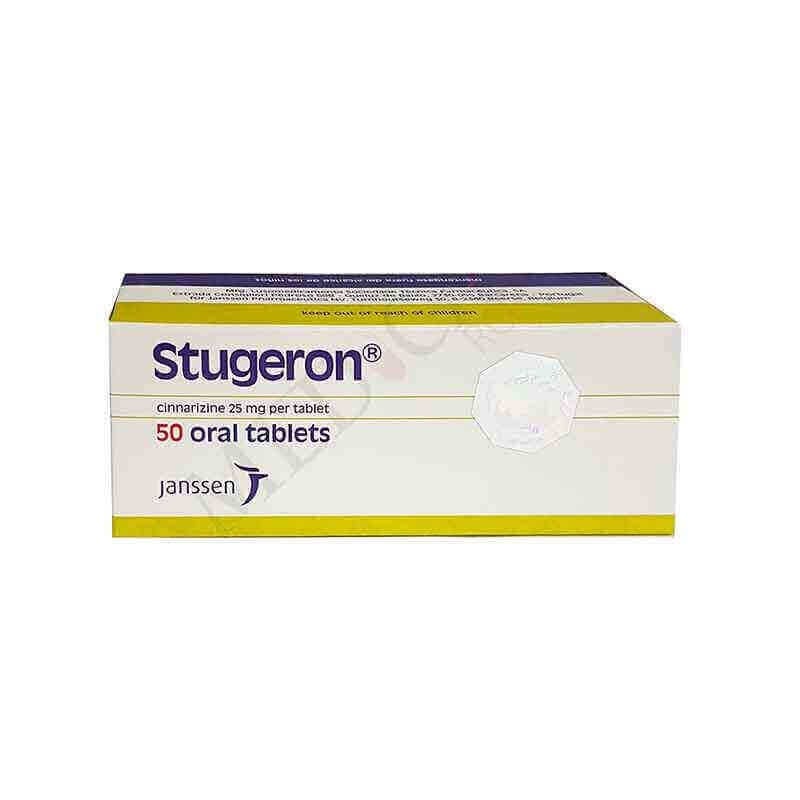 Stugeron 25 Mg 50 Tablets