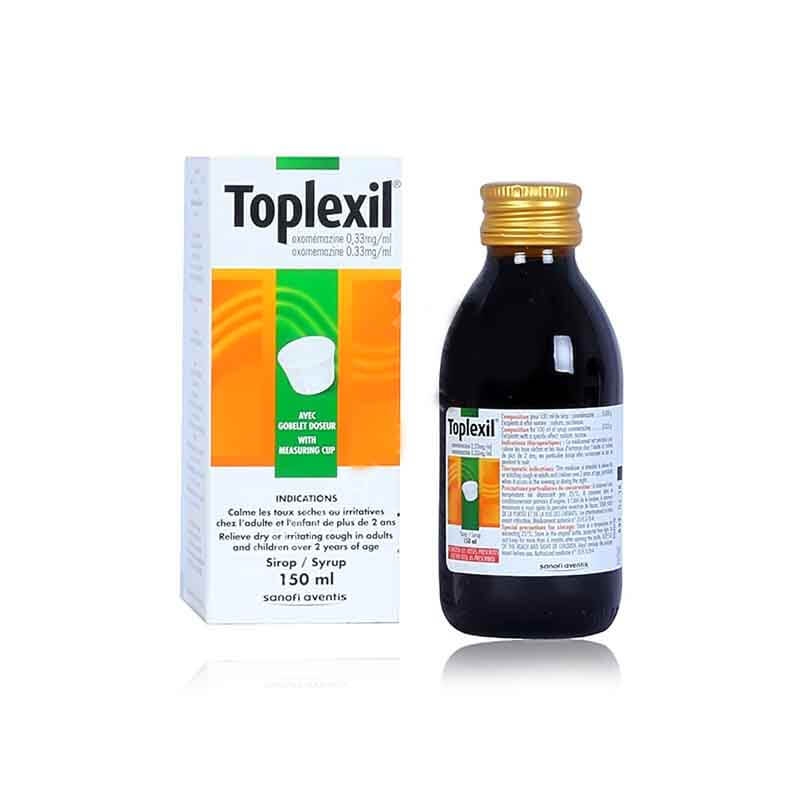 Toplexil Syrup 150Ml for cough