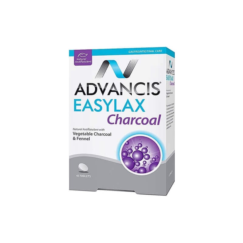 Advancis Easylax Charcoal Tabs 45'S