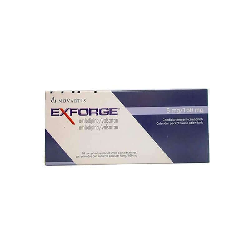 Exforge Tablets 5/160Mg 28'S