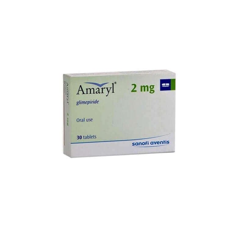 Amaryl 2mg 30 Tablets