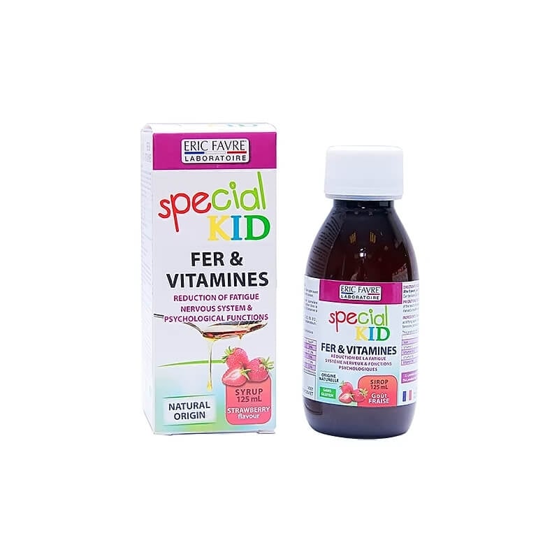Special Kid Iron & Multivitamins Syrup Strawberry Flavour 125ml 