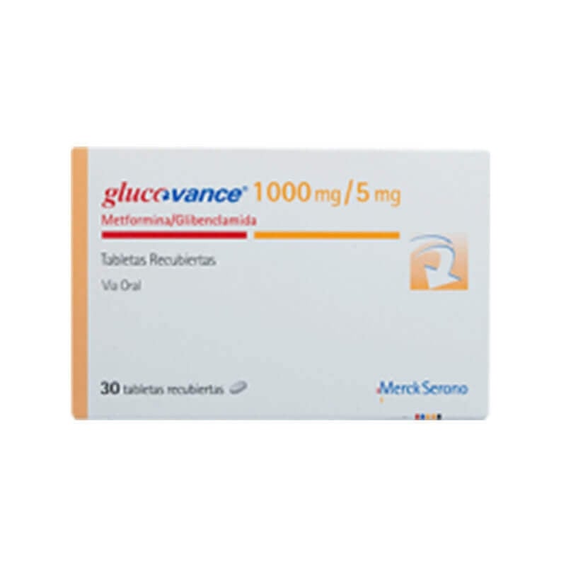 Glucovance 1000 MG / 5 MG 30 Tablets