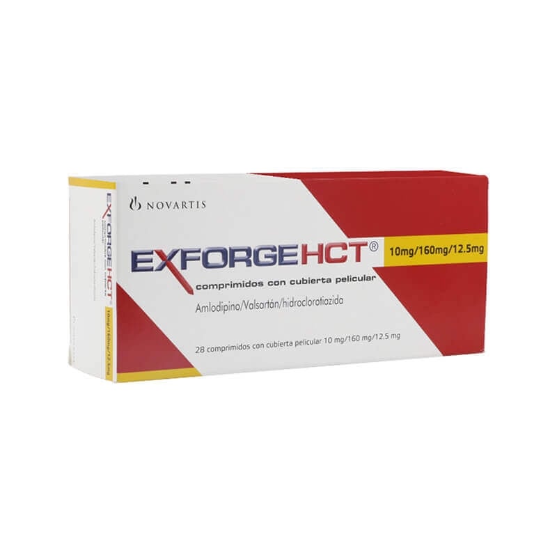 Exforge HCT 10mg/160/12.5 28 tablets