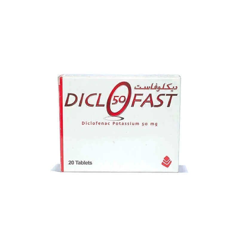 Diclofast 50Mg Tablets 20'S
