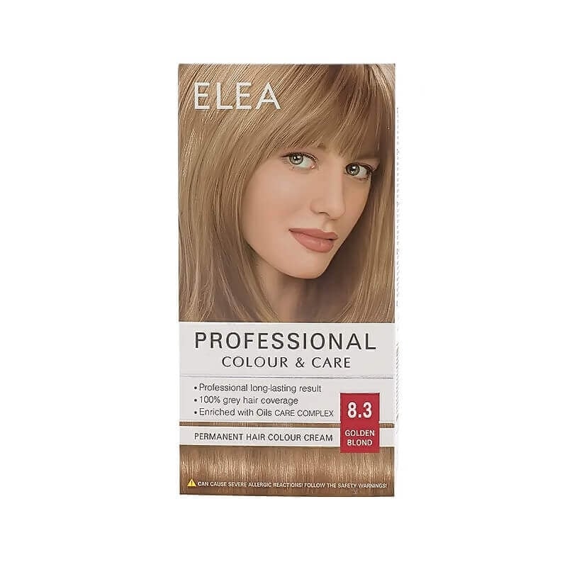 Elea Hair Color Cream 8/3 Golden Blond 123 ml