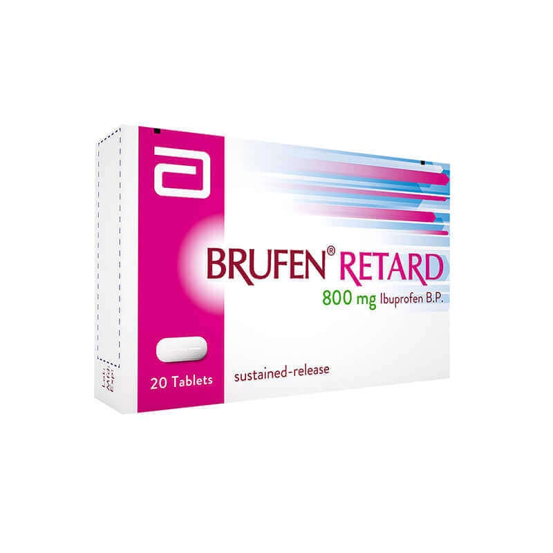 Brufen 800Mg Retard Tablets 20