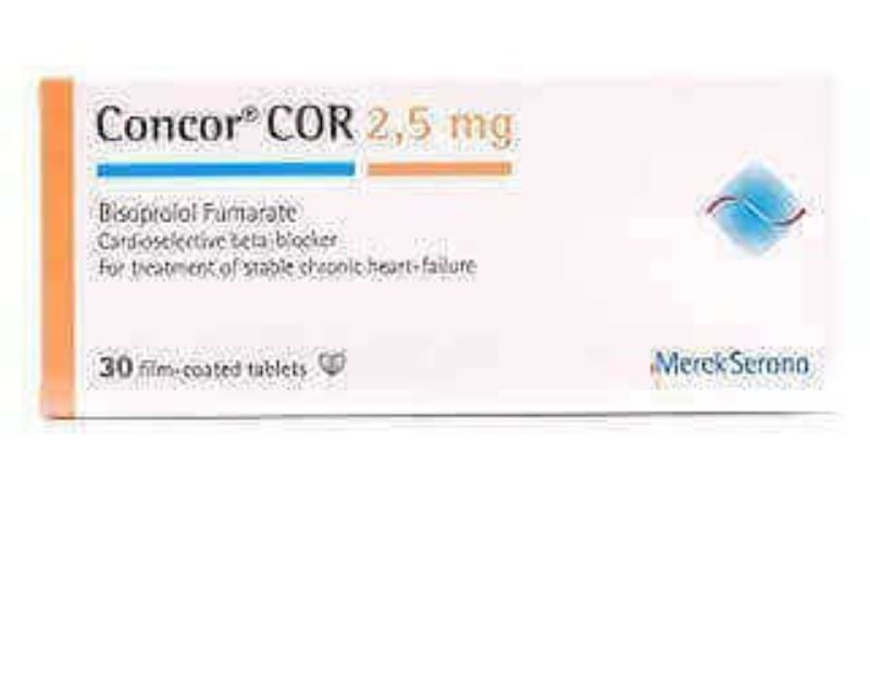 كونكور  2.5 مجم  لعلاج إرتفاع ضغط الدم