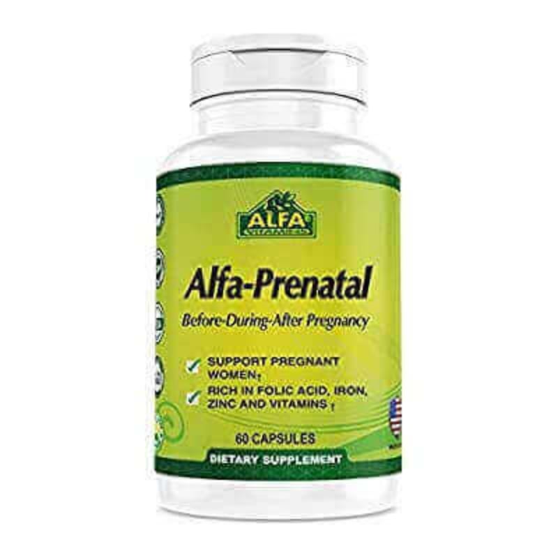 Alfa Vitamins Alfa Prental Tabs 60