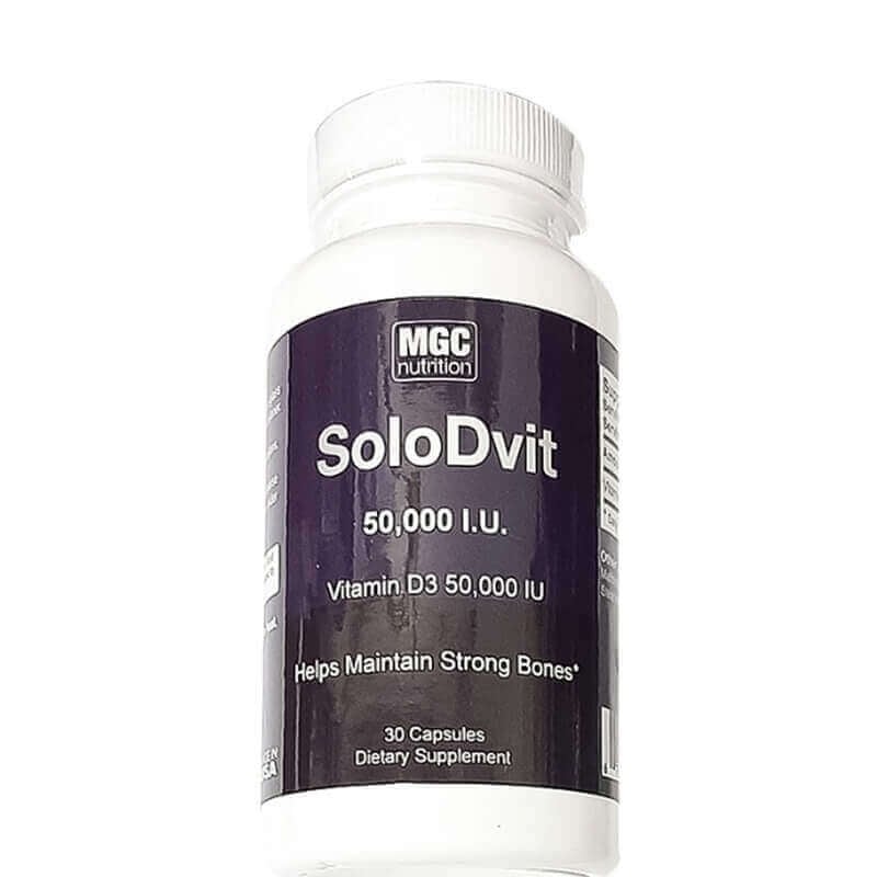 - MGC Nutrition SoloDvit 50,000 IU Caps 30'S