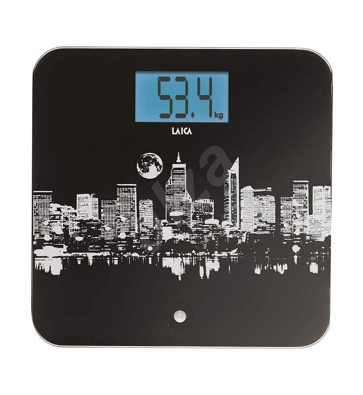 Laica Night Light Electronic Personal Scale With Sensor PS1059