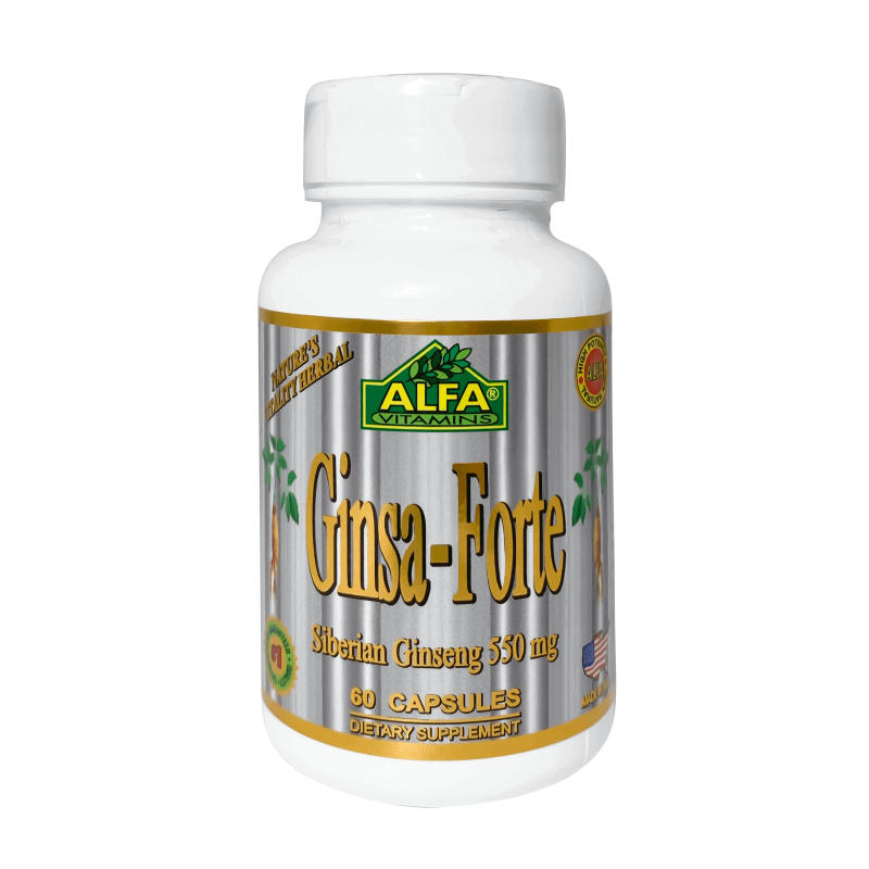 Alfa Vitamins Ginsa Forte 550Mg 60