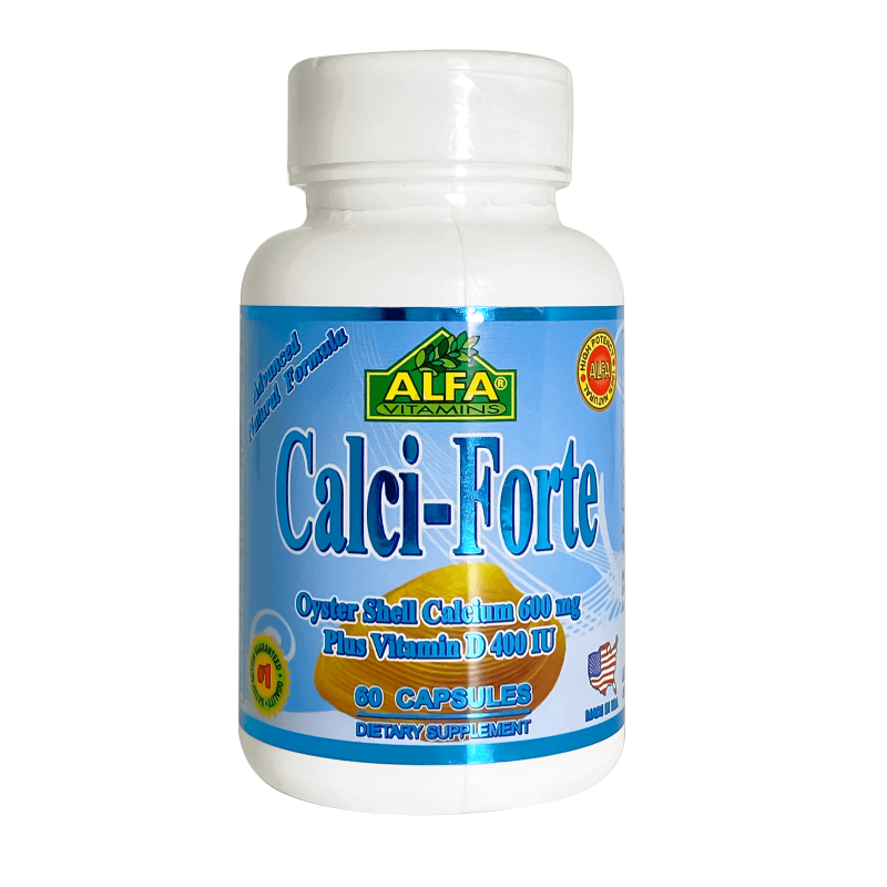 Alfa Vitamins Calci Forte Caps 60