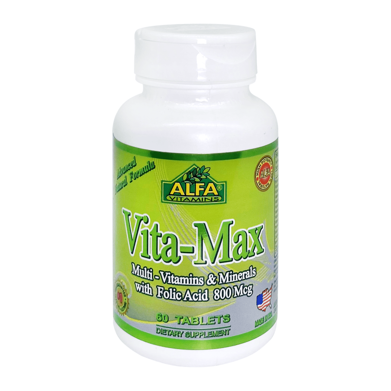 Alfa Vitamins Vita Max 60 Tabs 