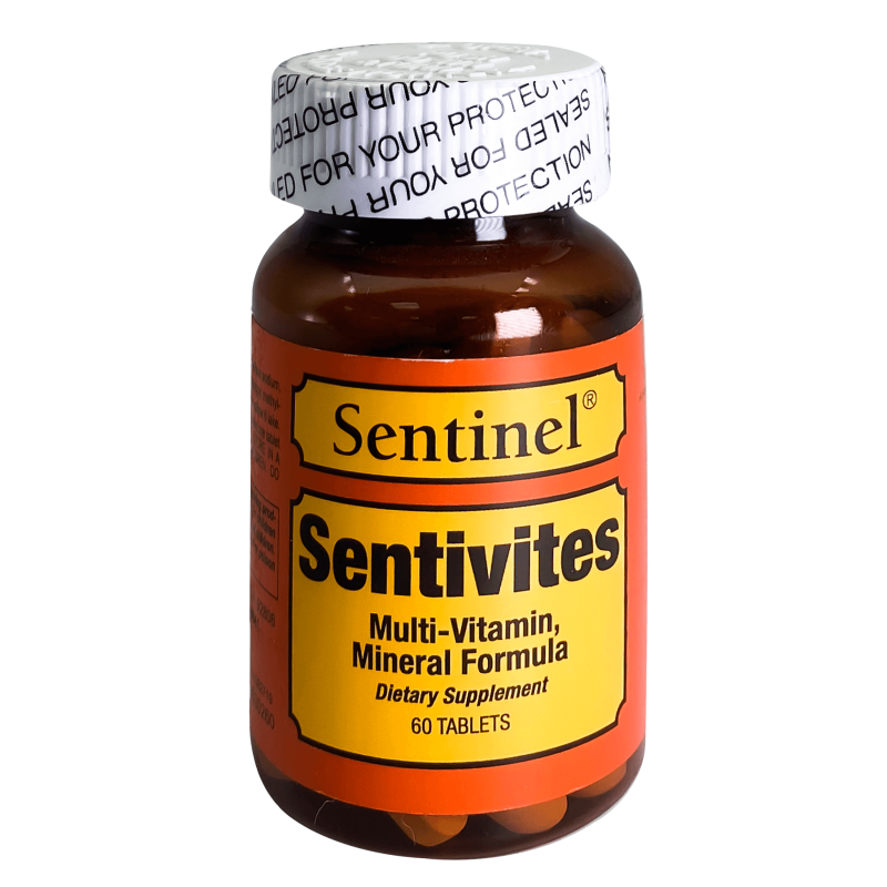 Sentinel Sentivites Multi-V Tabs 60's