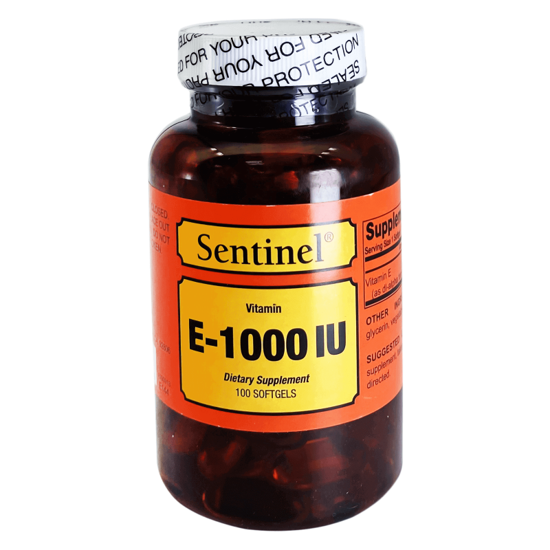 Sentinel Vitamin E-1000IU Caps 100's