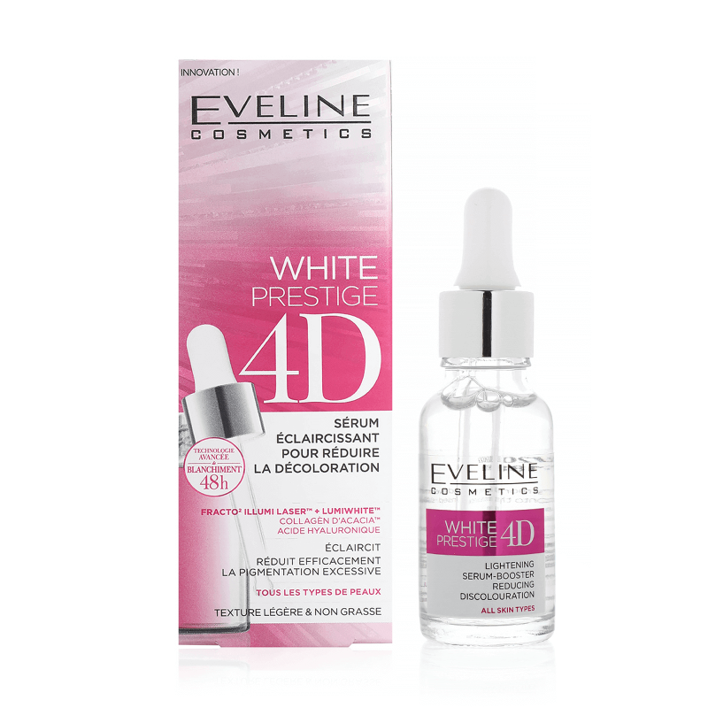 Eveline White Prestige 4D Lightening Serum Booster 18 ml