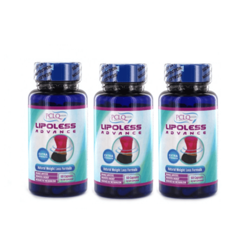 PCLQ Lipoless Advance Capsules 3 Pcs Offer package