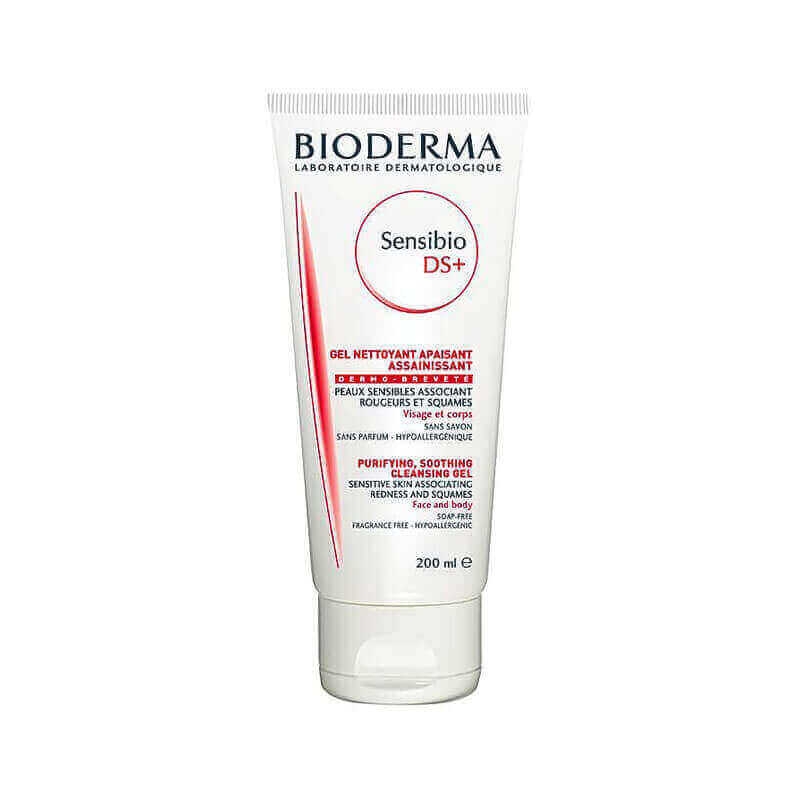 Bioderma Sensibio DS+ Cleansing Gel 200 mL for skin cleaning