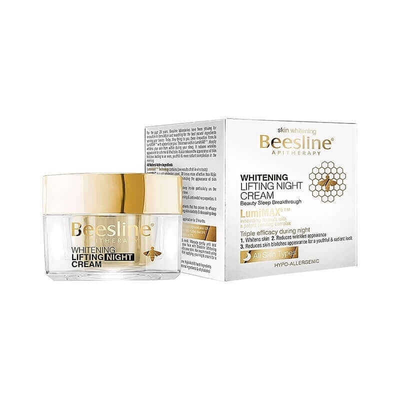 Beesline Whitening Lifting & Night Cream 50Ml to correct pigmentations