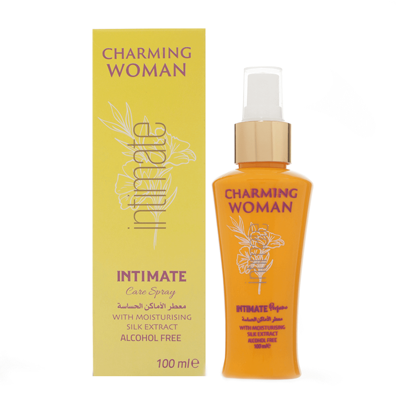 Charming Woman Intimate Care Spray 100 ml - Yellow refresh, deodorize and moisturizing