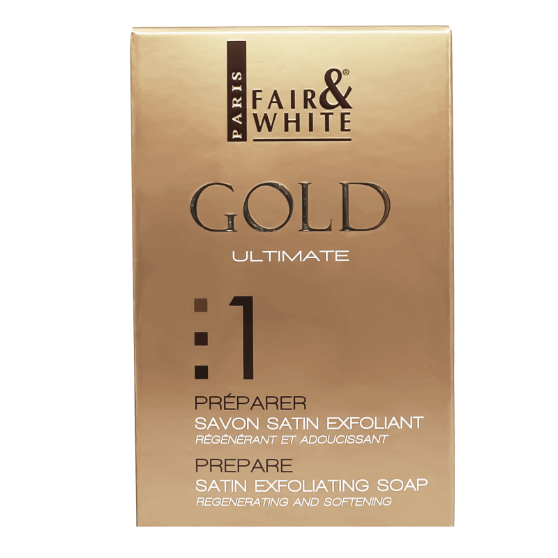 Fair & White Gold Satin Exfoliating Soap 200 g 