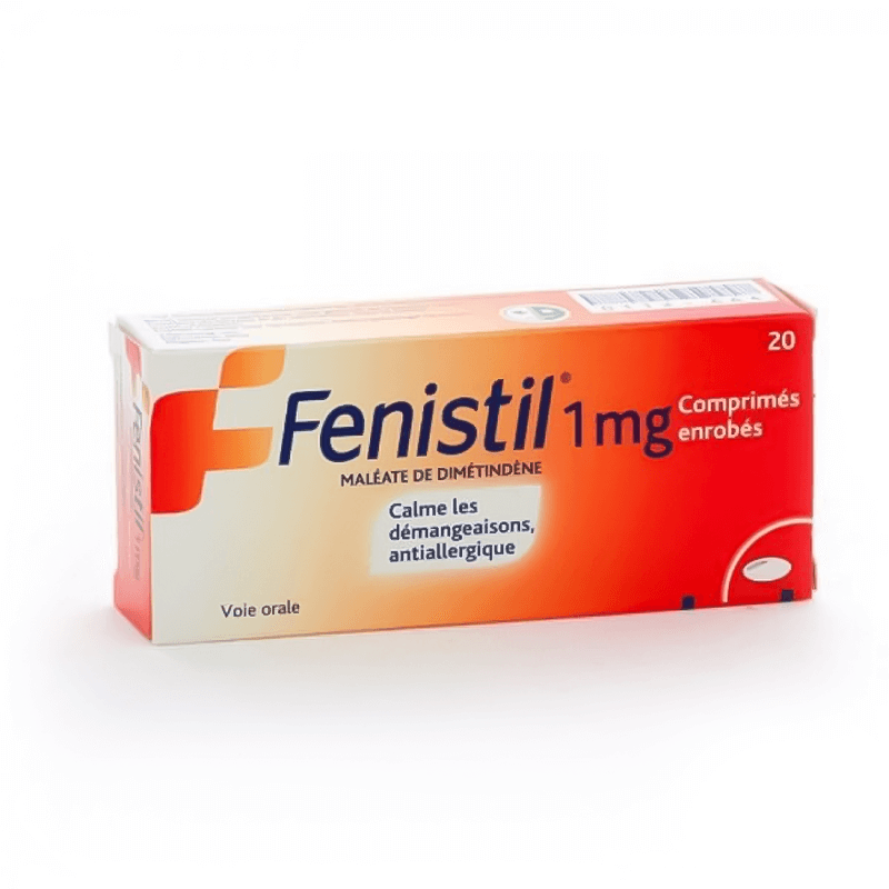 Fenistil 1Mg 20 Tablets as Antiallergic