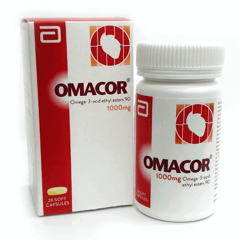 Picture of Omacor 28 Soft Capsules as Antihyperlipidemic