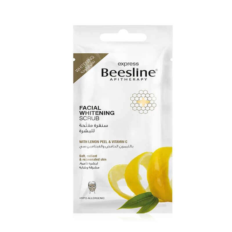 Beesline Scrub Facial Whitening 25Gm for radiating skin 