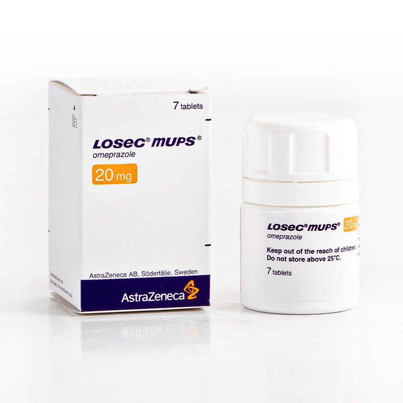 لوسيك موبس 20 مجم - 7 أقراص علاج حرقة المعدة