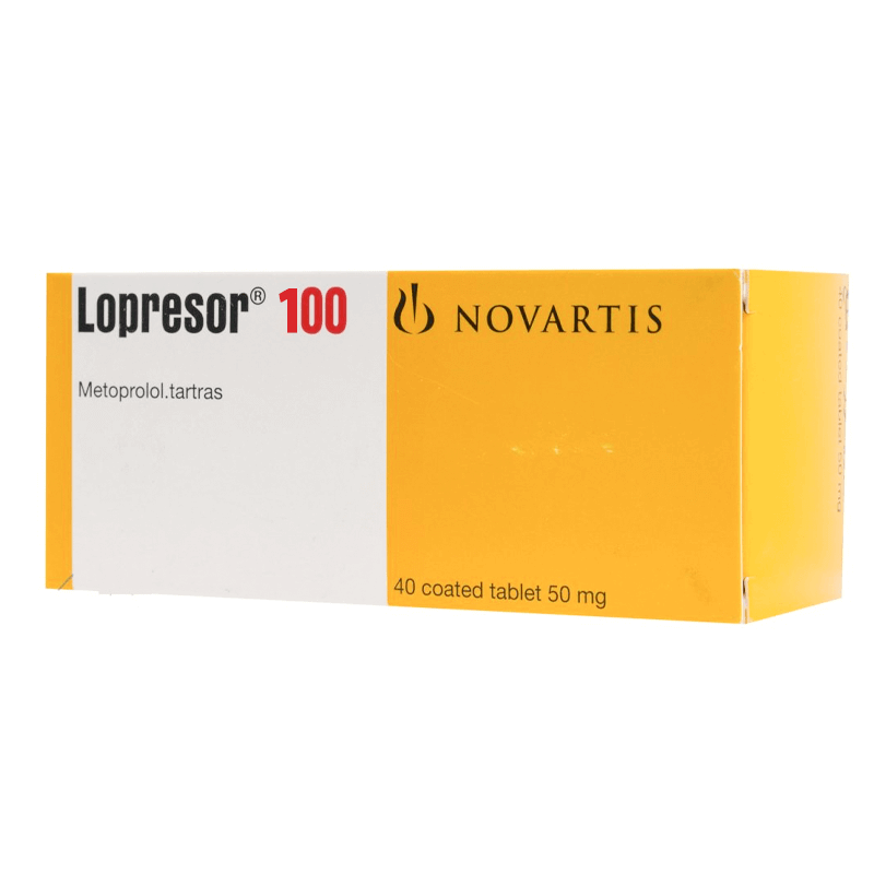 Lopresor 100 Mg  for high blood pressure 