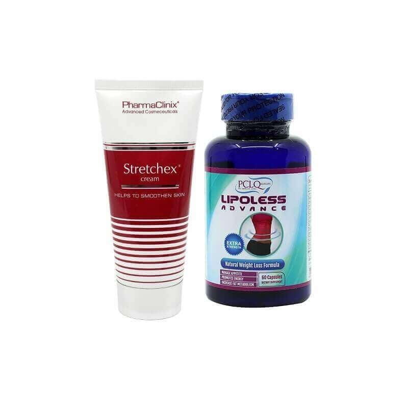 Lipoless + Pharmaclinix Stretch Mark Offer Package